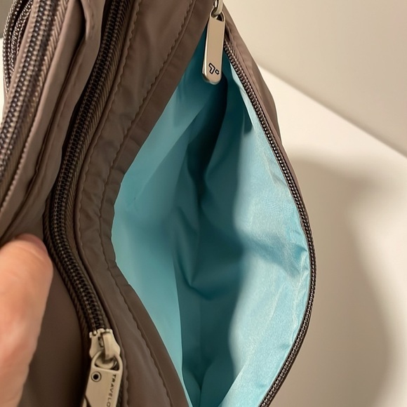 Travelon gray nylon anti theft purse - Picture 3 of 6